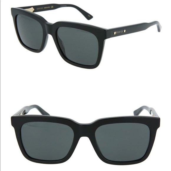 Gucci Other - NWT GUCCI Black 53mm Square Core Sunglasses